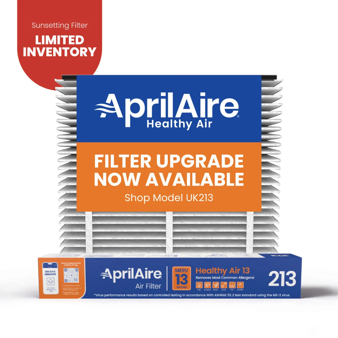 Aprilaire 213 Healthy Home MERV 13 Replacement Filter Official Studio Photography