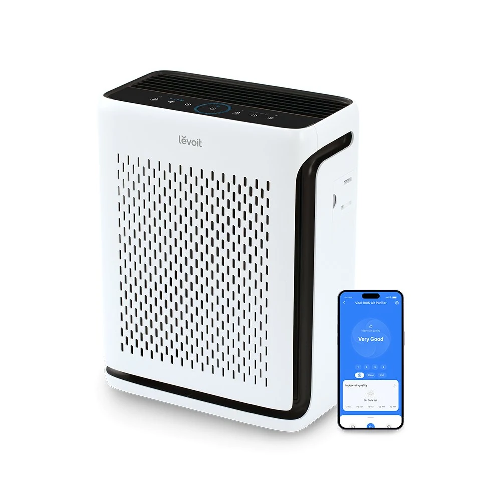 Levoit Vital 100S Smart Air Purifier Official Studio Photography